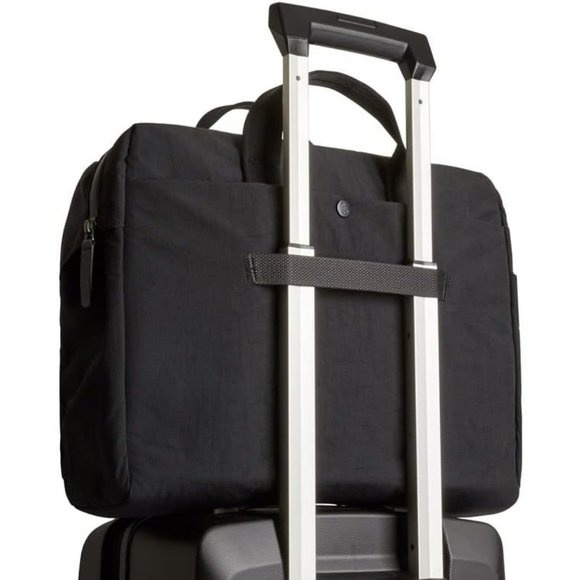 Men Black Mesh 20L laptop Messenger Work Zipper Bag - Picture 6 of 8